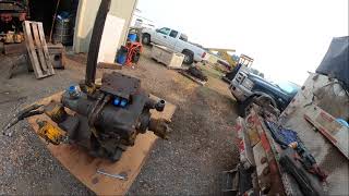 Sundstrand hydrostatic pump teardown [upl. by Delsman642]