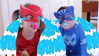 PJ Masks get turned into Babies  LIVE 247 🔴  Kids Cartoon  Video for Kids pjmasks [upl. by Ellimahs]