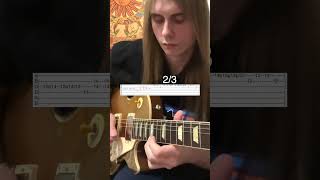 Metallica  Nothing Else Matters Guitar Solo Cover With Tabs [upl. by Batha]