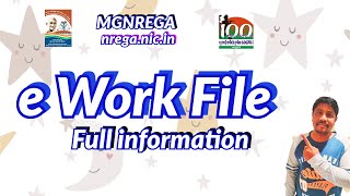 e Work File nrega nregatech mgnrega [upl. by Hcnarb]