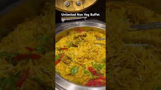 Cheapest Unlimited non veg buffet at just 350₹ in Delhi NCR  Indian Street Food foodshorts [upl. by Hebel]