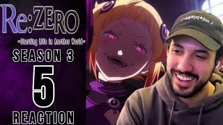 ReZero Season 3 Episode 5 Reaction  A DARK TORRENT [upl. by Namlaz]