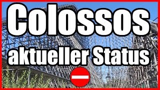 Colossos Update so geht es weiter  Heide Park [upl. by Enelak]