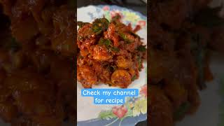 Prawns MasalaChemmeen roast prawnrecipe cookingshorts keralafood [upl. by Sandberg881]