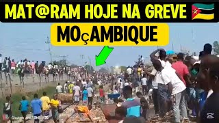 MANIFESTAÇÃO acontecendo HOJE 27NOVEMBRO MOÇAMBIQUE AFRICA POLÍCIA fez isso 😭 [upl. by Ibed844]