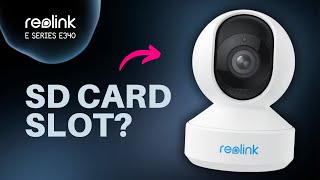 Does the Reolink E Series E340 Have an SD Card Option [upl. by Lutim834]