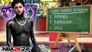 quot2K24quot GUARD ACADEMY HOW TO PLAY AS A COMP GUARD IN NBA 2K24 SEASON 4 [upl. by Tormoria]