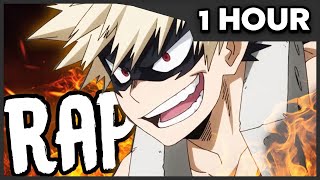 1 HOUR BAKUGO RAP  quotBLOW UPquot  RUSTAGE ft Aerial Ace MHA [upl. by Asseralc]