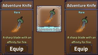 How To Get Adventure Knife in King Legacy  Adventure Knife Drop Chance [upl. by Chak]