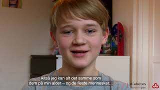 Mit liv med diabetes  Karl på 12 år [upl. by Nireves]