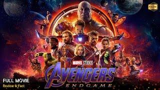 Avengers END GAME  Full Movie 4K HD Facts  Thanos Thor Iron Man Captain America Black Widow [upl. by Cyndy228]