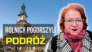 ROSJANIE ZSZOKOWANI MIASTEM W KARKONOSZACH ROLNICY POGORSZYLI PODRÓŻ [upl. by Atteuqehs20]