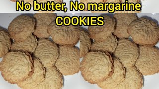 no butter no margarine cookies  cookies with vegetable oil mfalh cookies [upl. by Rosel]