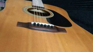 S Yairi acoustic YD75 [upl. by Airemahs]