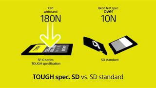 NEW  Sony TOUGH SD Card The Worlds TOUGHEST and FASTEST [upl. by Jonna]