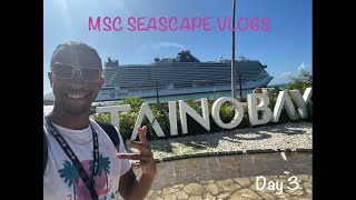 MSC Seascape Cruise Vlogs DAY 3 Puerto Plata Dominican Republic [upl. by Ahsirpac]