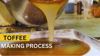 Amazing Toffee Making Process  How Toffee is Made in The Factory  Factory Tour of Toffee Making [upl. by Nnawaj]