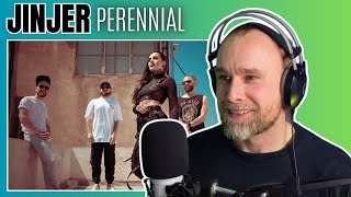 THEY JUST BLEW ME A NEW BUMHOLE Brit Reacts to Jinjer  Perennial LIVE  REACTION [upl. by Lorrad467]