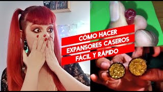 😲 COMO HACER EXPANSORES o DILATADORES CASEROS ¿VALIDOS  ArtedeCarry [upl. by Edmond]