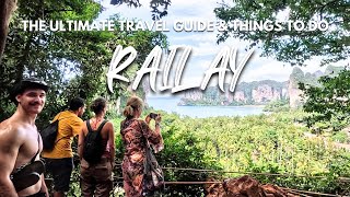 New 2024 Railay  Popular destinations in Thailand  With Captions Places to Visit in Thailand [upl. by Tatiana]