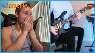 Guitarist BLOWS MINDS on OMEGLE with perfect pitch  TheDooo  Reaction [upl. by Suhpesoj]