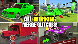 SOLO GTA 5 ALL WORKING MERGE GLITCHES In 1 Video After 170 The Best GTA 5 F1BENNYS Glitches [upl. by Stasny]