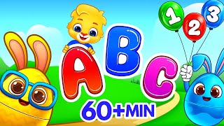 Baby Learning Videos  Babies and Toddlers Learn Colors First Words Shapes ABC  Lucas amp Friends [upl. by Dnalro]