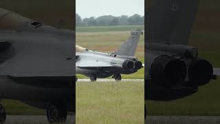 RAFALE M Aéronautique Navale Flotille 11FAfterburner Takoff NTM 2024 at Jagel Airbase aviation [upl. by Anrahc752]