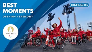 The Best of the Paris 2024 Paralympic Games Opening Ceremony  Paralympic Games ❤️💙💚 [upl. by Niret]