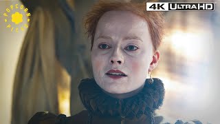 The Two Queens Meet Full Scene Margot Robbie Scene  Mary Queen of Scots 4k HDR [upl. by Gilemette]