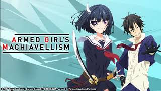 Armed Girls Machiavellism Battle OST Original [upl. by Releehw508]