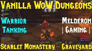 ClassicVanilla WoW Dungeons  Scarlet Monastery Graveyard  Kronos [upl. by Mikkanen645]