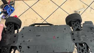 Sacrilege I turn a Arrma infraction 3s to 6s but use Traxxas escmotor combo [upl. by Jillayne]