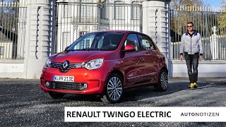 Renault Twingo Electric 2020 ElektroKleinwagen im Test Review Fahrbericht [upl. by Htaeh]