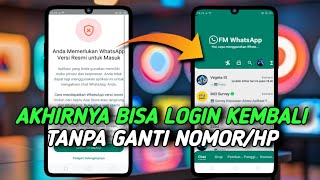 Cara Mengatasi Whatsapp Mod Tidak Bisa Login  Begini Caranya [upl. by Ajna]