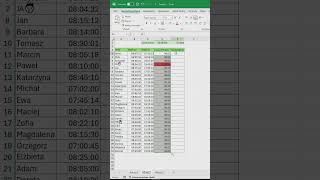 Jak Obliczyć Nadgodziny excel szefexcel [upl. by Hanala]