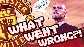 MANCHESTER UNITED SACK TEN HAG OFFICIAL REACTION  WHAT IS NEXT [upl. by Jilly95]