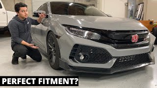 10TH GEN CIVIC SI SPACER INSTALL [upl. by Rowen595]