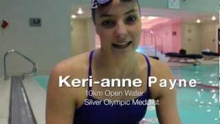 Open water swimming starts with Kerianne Payne [upl. by Stuckey]