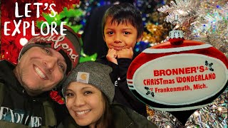 Huge Bronner’s Christmas wonderland in Frankenmuth Michigan [upl. by Yeleak196]