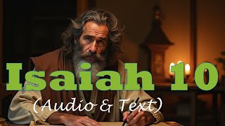 Isaiah 10  KJV AUDIO BIBLE With Text amp Images [upl. by Stegman]