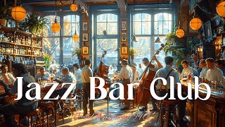 Swinging at the Jazz Bar Classic 🍸 Jazz Bar Serenades in the Urban Glow 🎶JazzSwing JazzJazz Club [upl. by Indihar12]