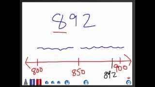 Rounding 3 digit numbers to the nearest 100 [upl. by Sharona]