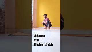 Malasana Daily Morning Yoga Routine malasana shoulderstretch shortsvideo [upl. by Monica]