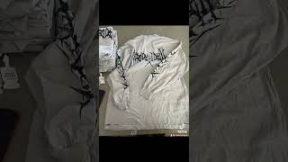 Balenciaga Men Lny Metal Cotton T shirt Washed White [upl. by Marshall]