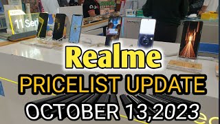 REALME PRICELIST UPDATE C30sC51C53C551010Pro5G11pr05G11Pro5GPad2PadXPad [upl. by Eckblad588]