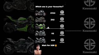 ZX10R vs ZH2 😈😈 automobile ninja kawasakininja h2r mt15 h2 kawasaki exhaust zx10r sound [upl. by Aicinet589]