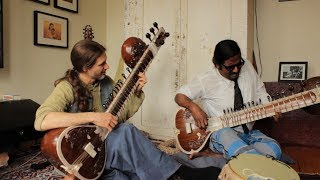 How to play the Sitar Wilbur Sargunaraj feat Chris Hale [upl. by Nahtal]