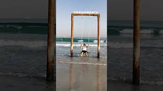 Lets Swing at the beach in Al Khan Beach Sharjah UAE [upl. by Giuliana]