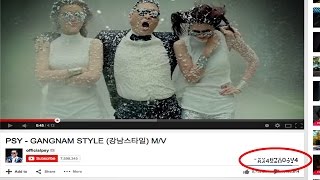 Gangnam Style Breaks YouTube [upl. by Briney191]